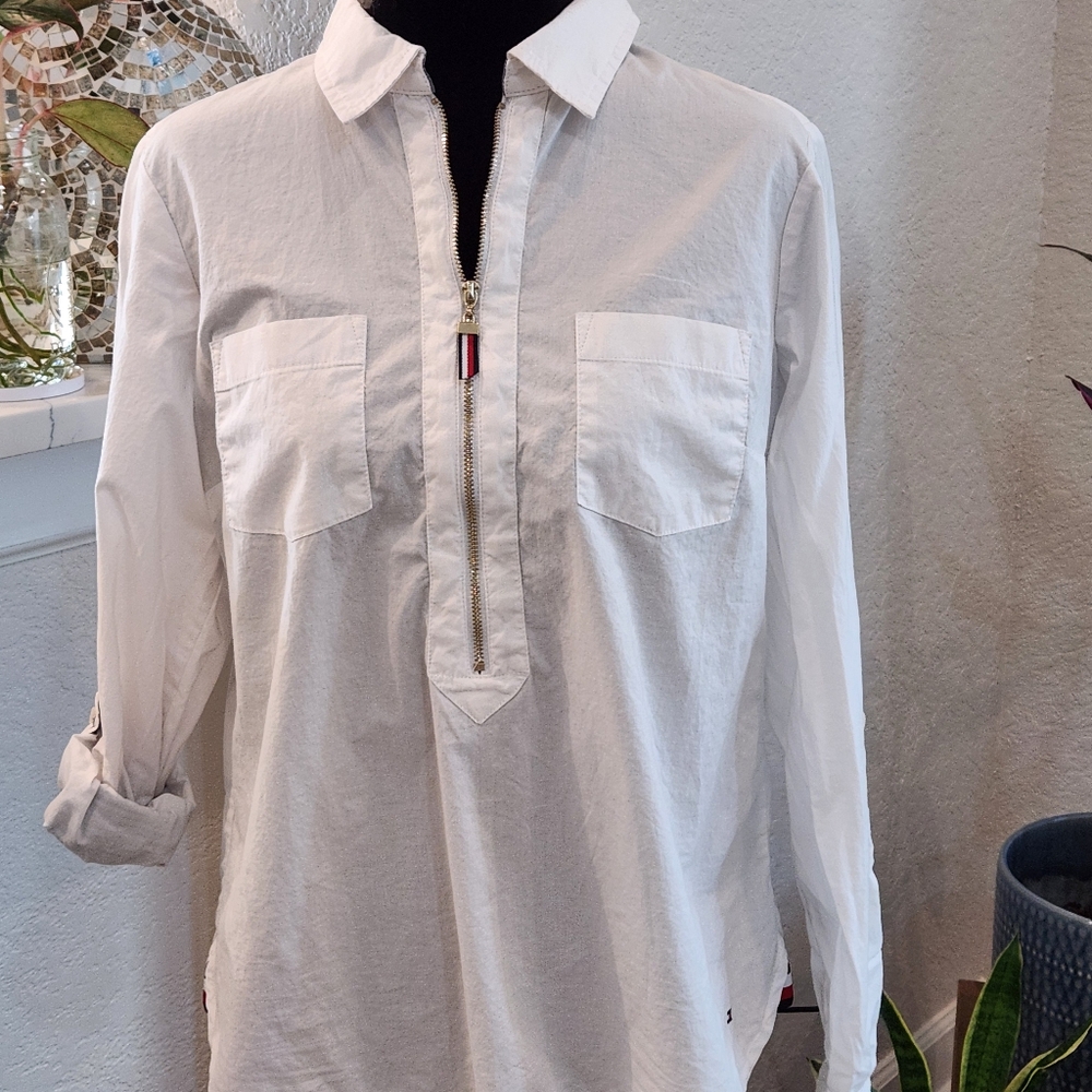 Tommy Hilfiger Women’s White Blouse